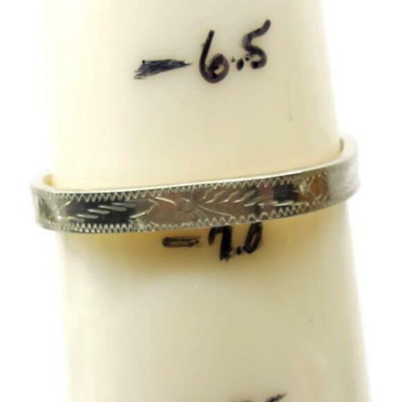 925 Hinged Bangle Bracelet Engraving Square Shape Sterling Silver Patina - Picture 11 of 12